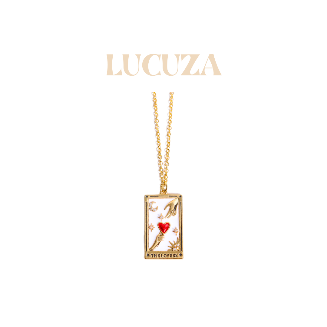 Luck Enamel Necklace