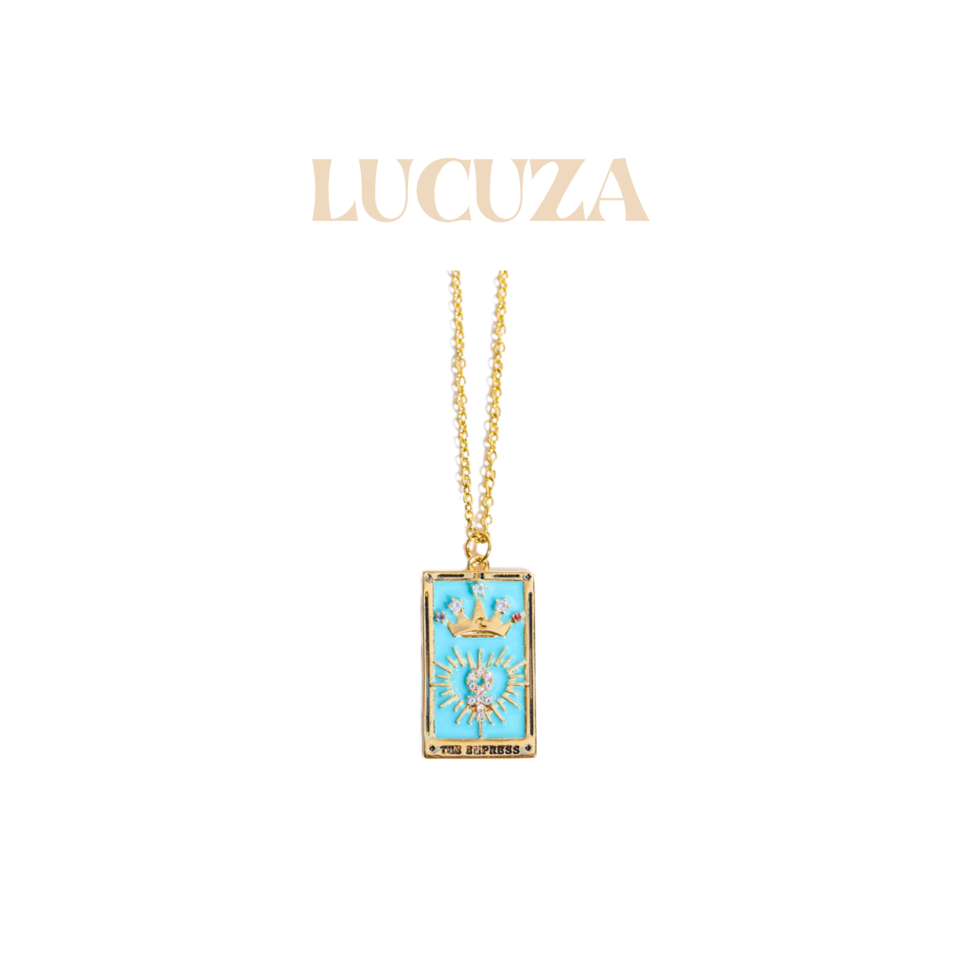 Luck Enamel Necklace