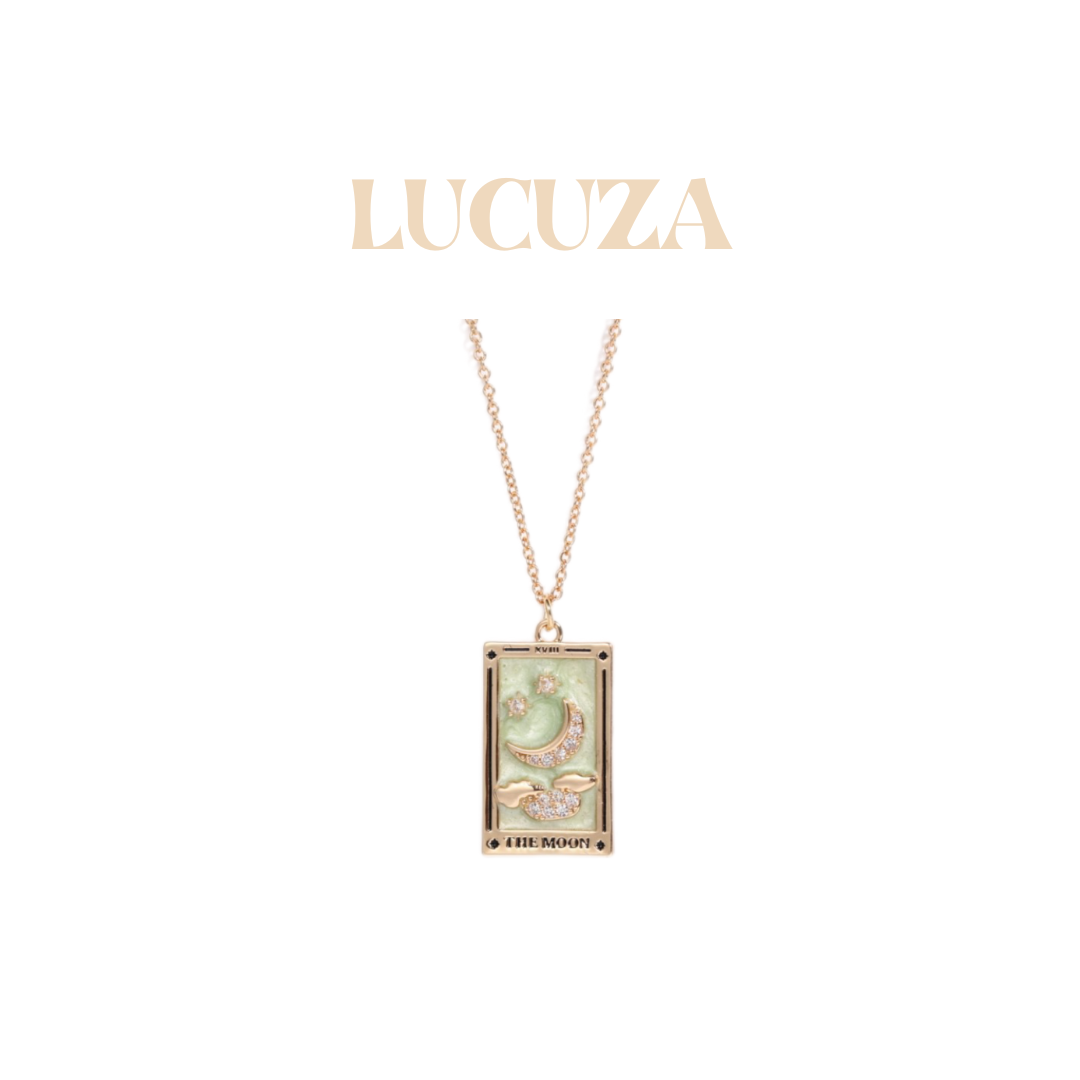 Luck Enamel Necklace